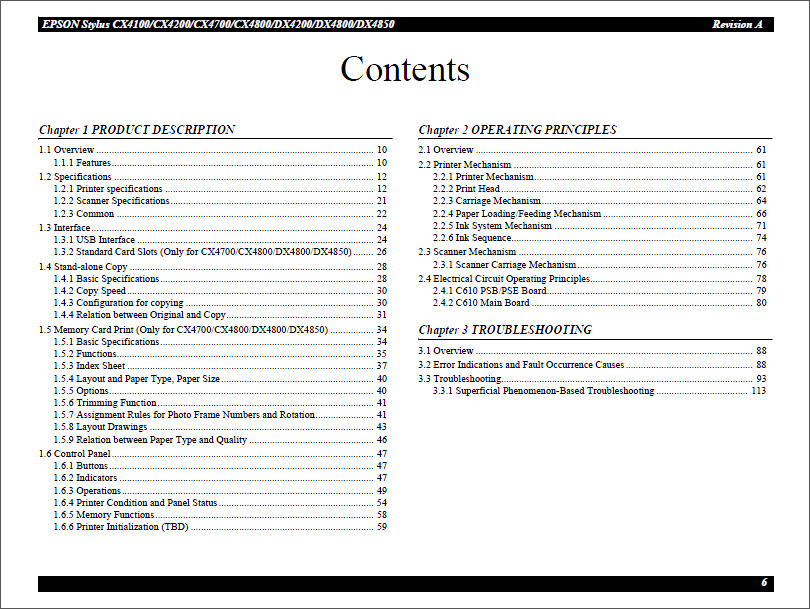 EPSON CX4100_CX4200_CX4700_CX4800_DX4200_DX4800_DX4850 Service Manual-2